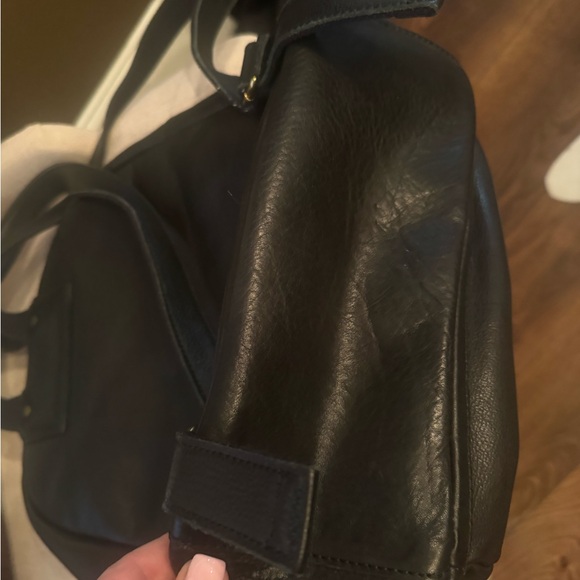 MADEWELL Leather Backpack 16" x 14 approx measurements JUST REDUCED - Picture 3 of 5